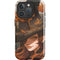 Halloween Pumpkin Witch with Fox by Ivy Dolamore iPhone 16 Pro Max Impact Case